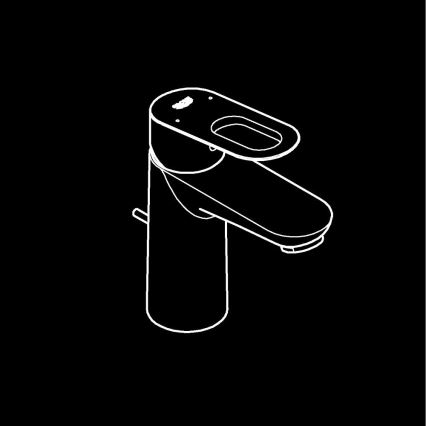 GROHE 23803000 - Slavina za umivaonik EUROSMART sjajni krom