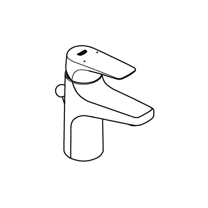 GROHE 23809000 - Slavina za umivaonik START FLOW DN 15 sjajni krom