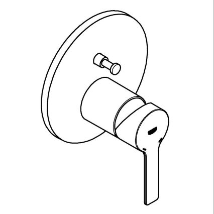 GROHE 24064001 - Miješalica LINEARE sjajni krom