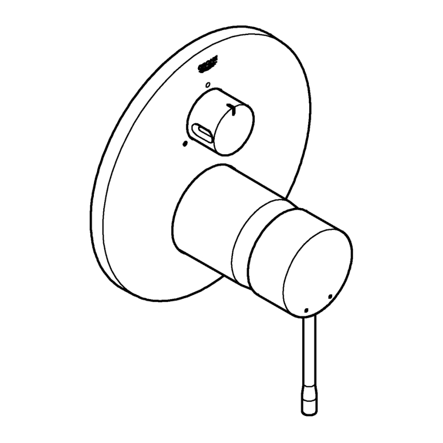 GROHE 24092001 - Miješalica ESSENCE sjajni krom