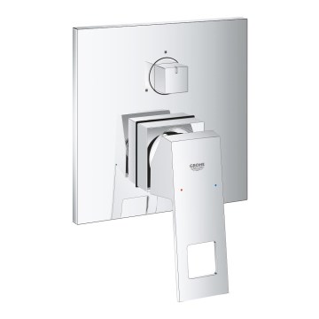 GROHE 24094000 - EUROCUBE miješalica s 3-smjernim preklopnikom, sjajni krom