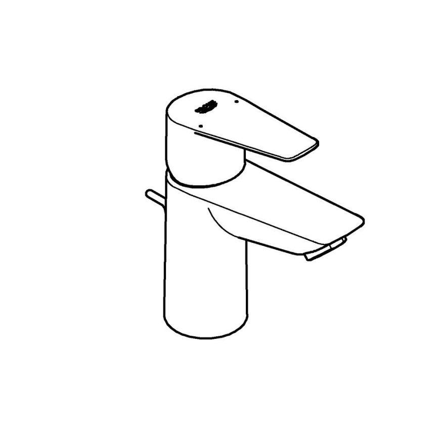 GROHE 24196001 - umivaonička miješalica START, veličina S, sjajni krom