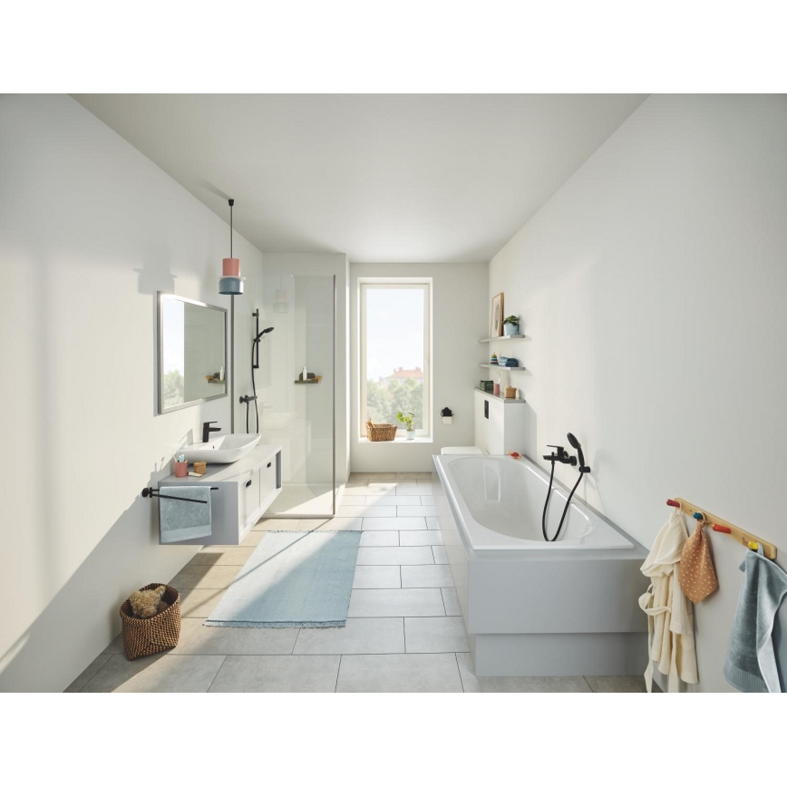 GROHE 242062432 - Baterija za kadu START DN 15 crna