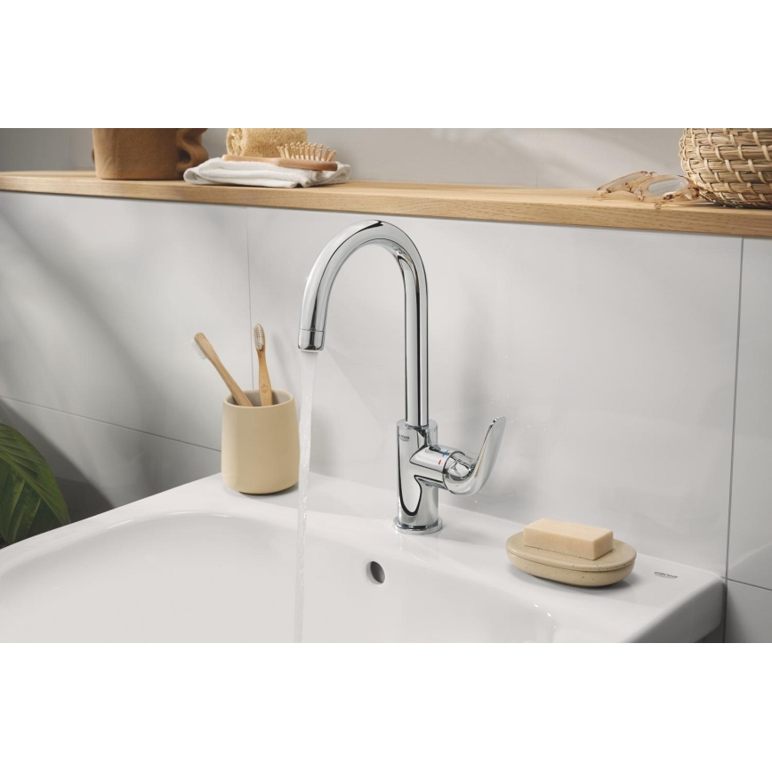 GROHE 24330001 - Slavina za umivaonik EUROSMART, veličina L, sjajni krom