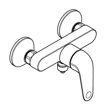 GROHE 24333001 - miješalica za tuš SWIFT DN 15, sjajni krom
