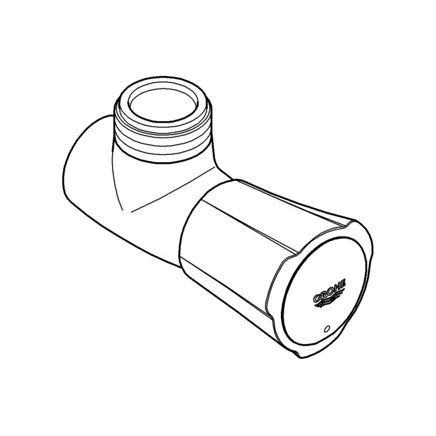 GROHE 26010001 - Ventil za tuš COSTA L, sjajni krom