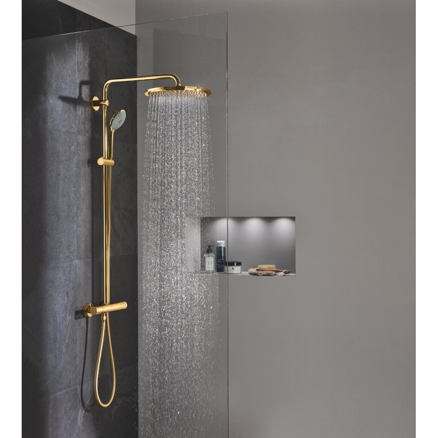 GROHE 26075GL0 - Sustav za tuširanje EUPHORIA SYSTEM 310 450 mm zlatni