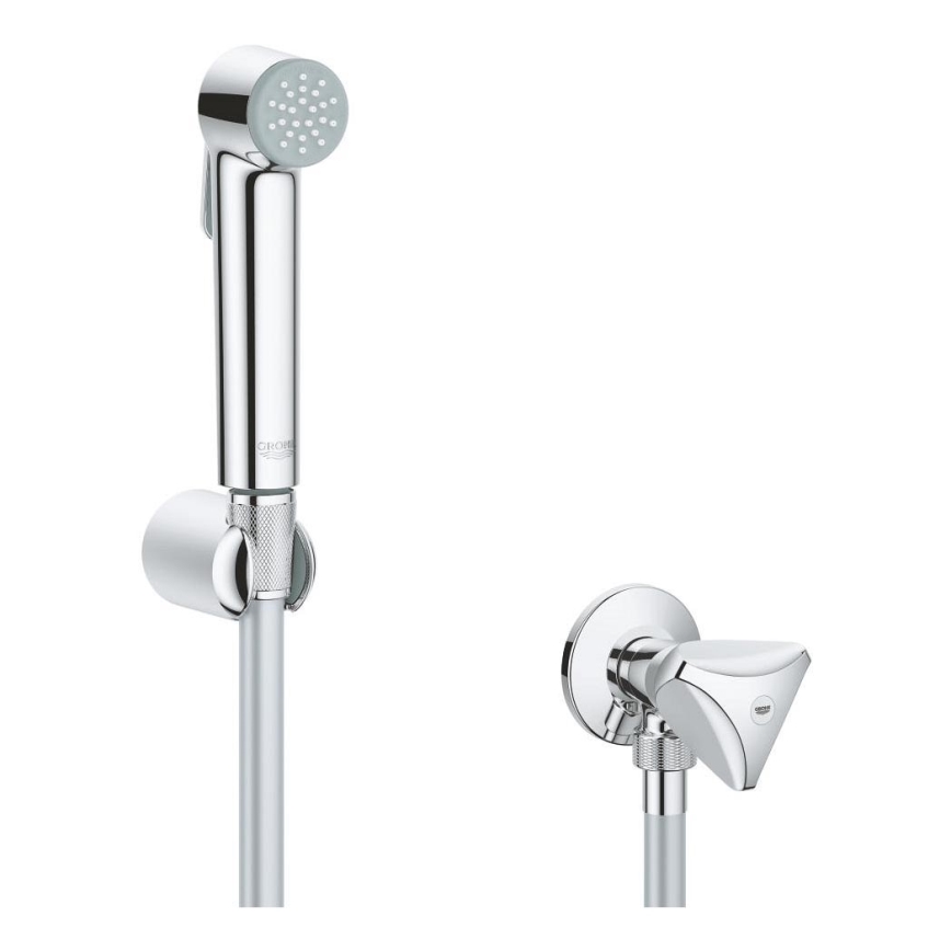 GROHE 26357000 - Zidni set s kutnim ventilom u sjajnom kromu