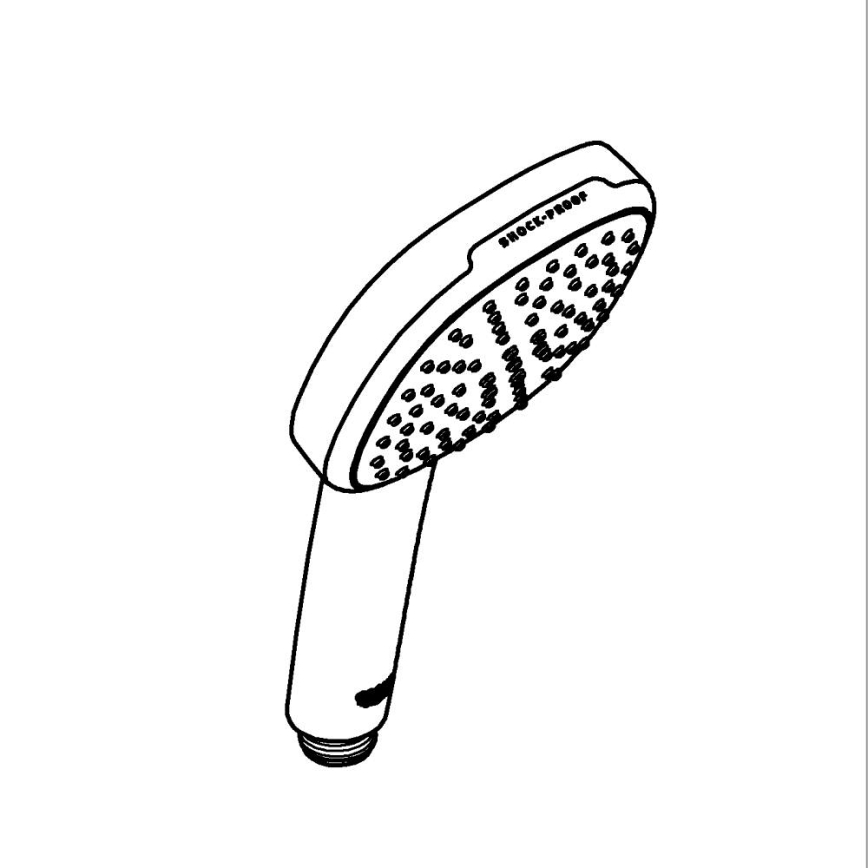 GROHE 2639710E - Ručni tuš VITALIO COMFORT 110 110 mm sjajni krom