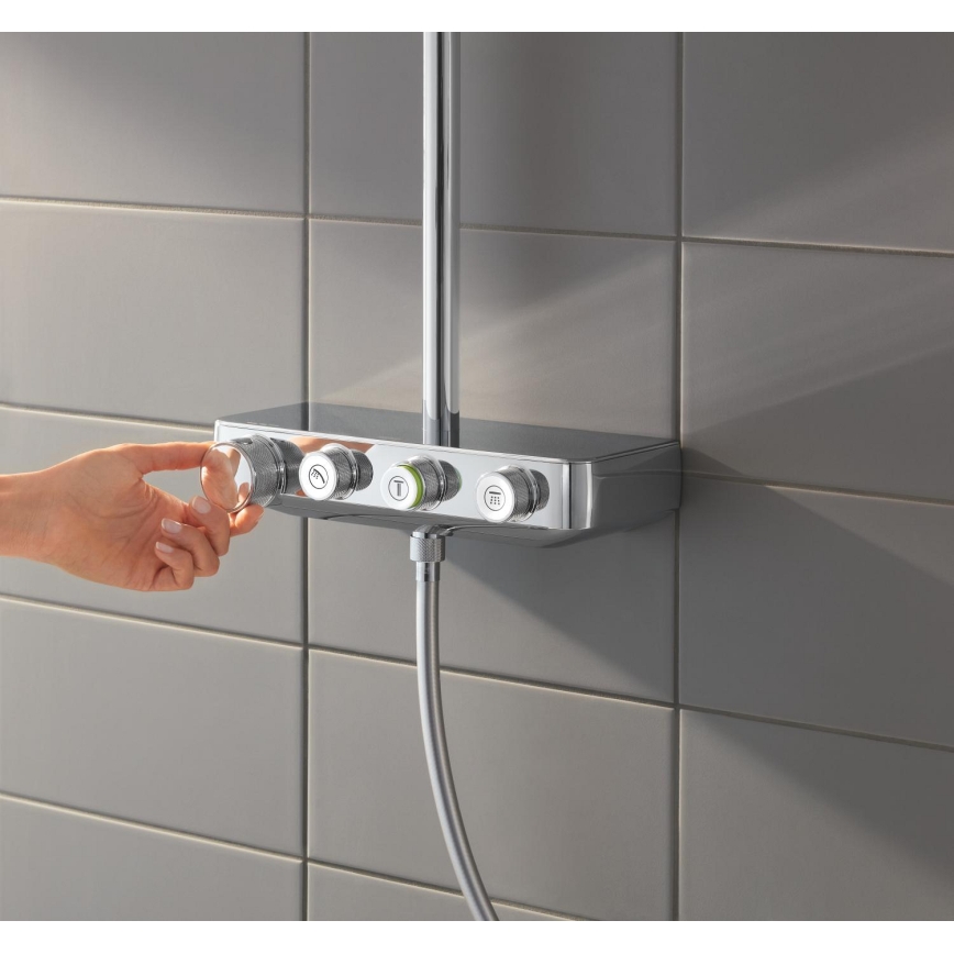 GROHE 26508000 - Tuš sustav EUPHORIA SMARTCONTROL 310 CUBE, sjajni krom