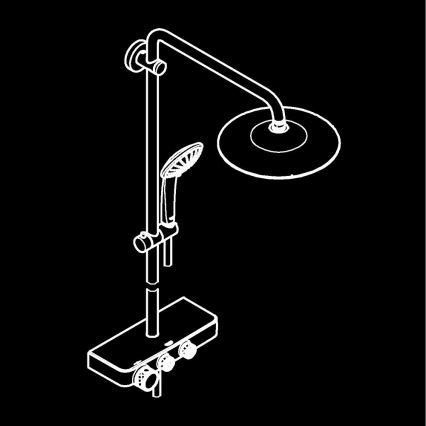 GROHE 26509000 - Tuš sustav EUPHORIA SMARTCONTROL 260 mm sjajni krom