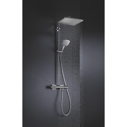 GROHE 26550000 - Ručni tuš RAINSHOWER SMARTACTIVE 130 CUBE sjajni krom