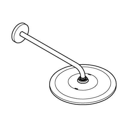 GROHE 26557000 - Set glave tuša RAINSHOWER 310 422 mm sjajni krom