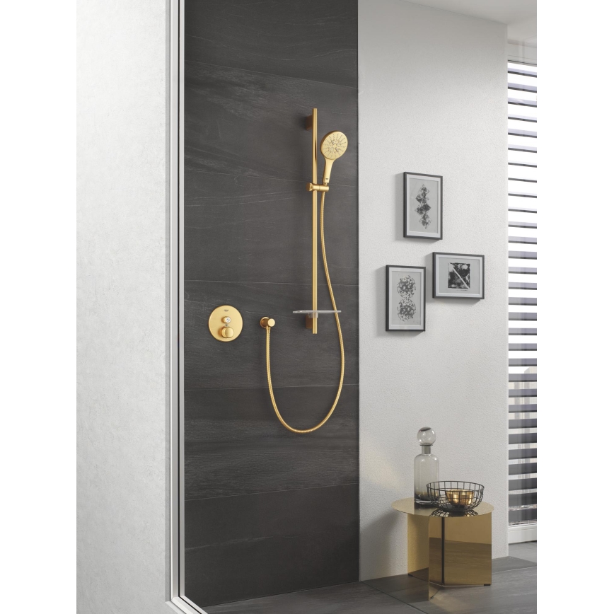 GROHE 26574GN0 - Ručni tuš RAINSHOWER SMARTACTIVE 130 brušeno zlato