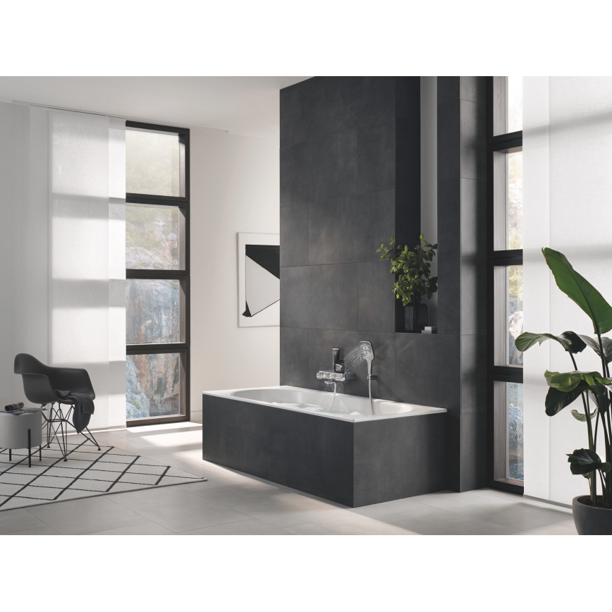 GROHE 26582000 - Ručna tuš glava RAINSHOWER SMARTACTIVE 130 CUBE polirani krom