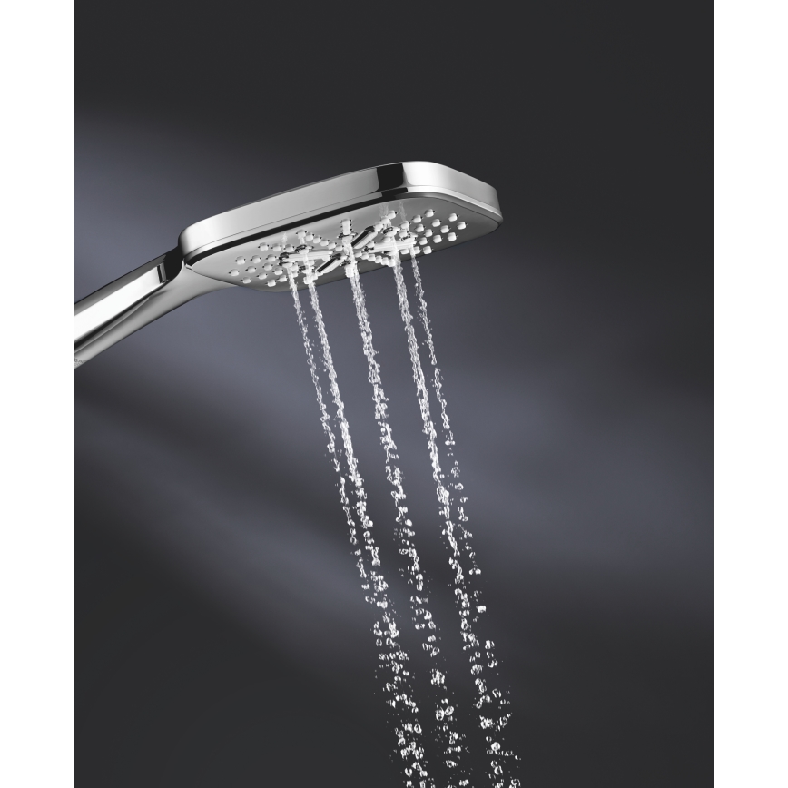GROHE 26582000 - Ručna tuš glava RAINSHOWER SMARTACTIVE 130 CUBE polirani krom