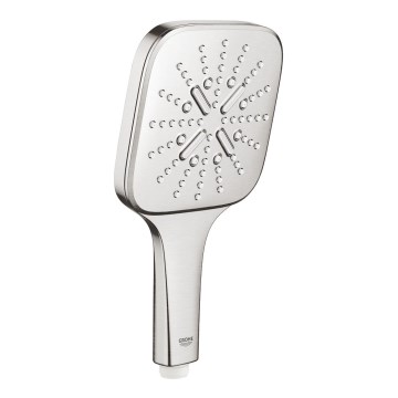 GROHE 26582DC0 - Ručni tuš RAINSHOWER SMARTACTIVE 130 CUBE od nehrđajućeg čelika