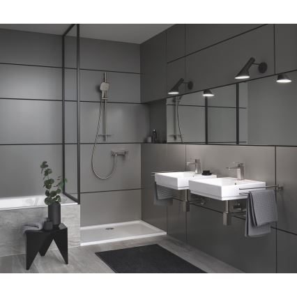 GROHE 26582DC0 - Ručni tuš RAINSHOWER SMARTACTIVE 130 CUBE od nehrđajućeg čelika