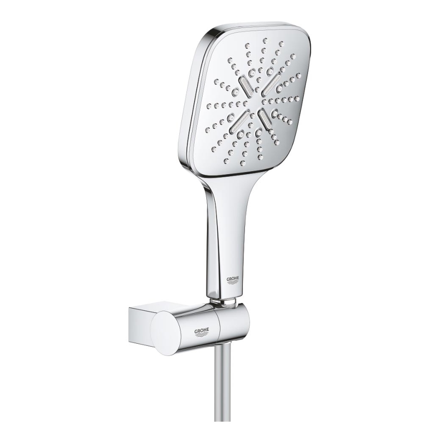 GROHE 26588000 - Set ručnog tuša RAINSHOWER SMARTACTIVE 130 CUBE, sjajni krom