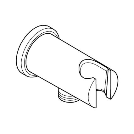 GROHE 26658000 - Zidni priključak s integriranim držačem za tuš O 48 mm krom