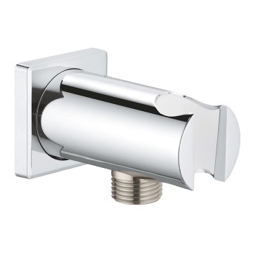 GROHE 26659000 - Zidni priključak s držačem za tuš RAINSHOWER 48 × 48 mm krom