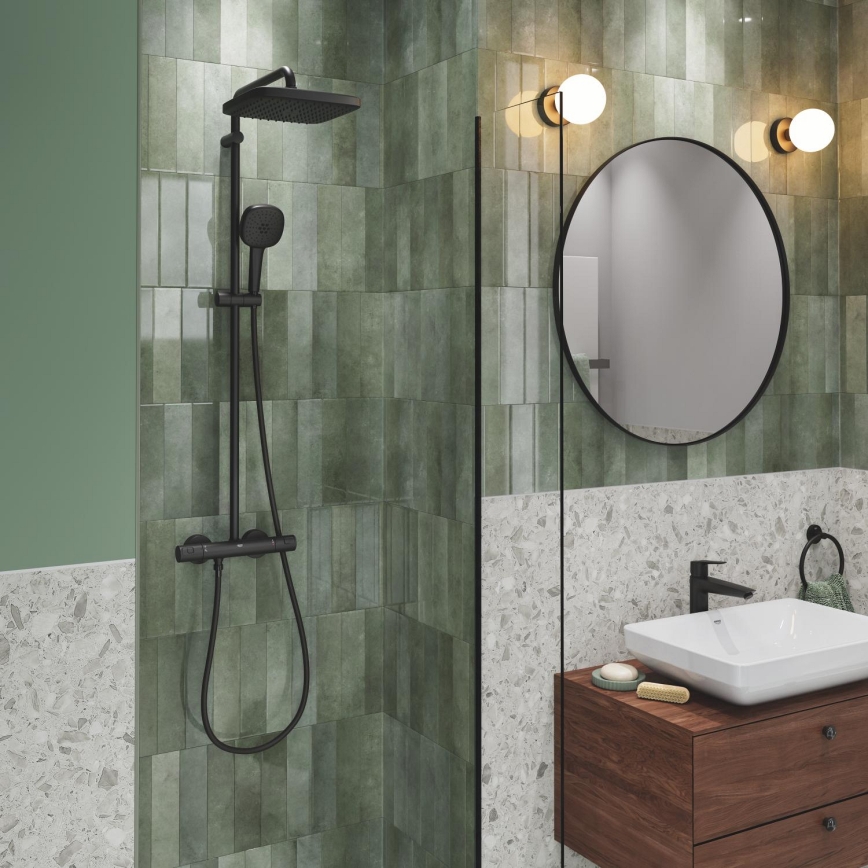 GROHE 266962431 - Tuš sustav VITALIO COMFORT 250 250 × 250 mm crni