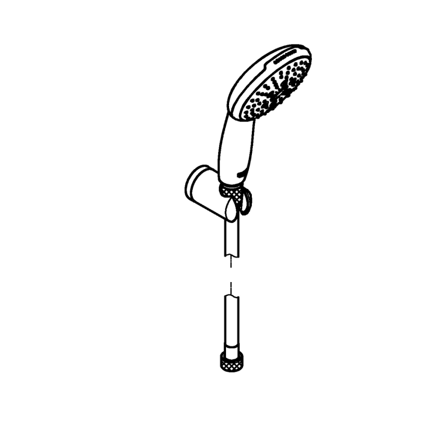 GROHE 26769001 - Set za tuširanje VITALIO START 110 1750 mm sjajni krom