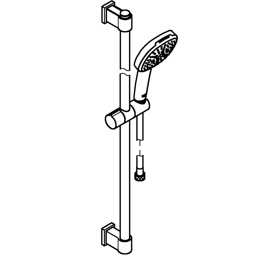 GROHE 26932001 - Set za tuširanje VITALIO COMFORT 110, 900 mm, sjajni krom