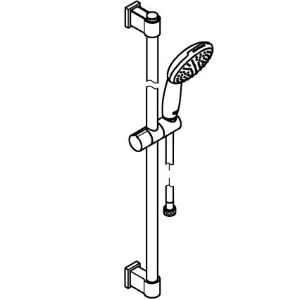 GROHE 26953001 - Tuš set VITALIO START 110, 900 mm, sjajni krom
