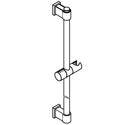 GROHE 26970001 - Tuš šipka VITALIO UNIVERSAL 1150 mm sjajni krom