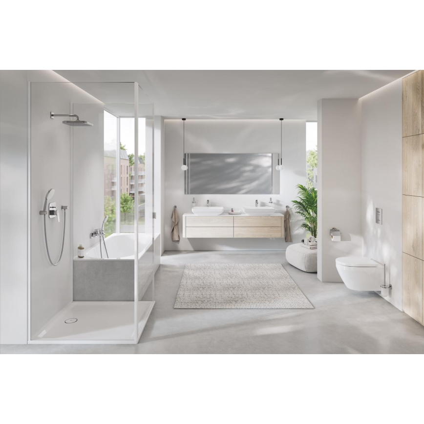 GROHE 27057000 - Zidni kutnik RAINSHOWER DN 15 sjajni krom