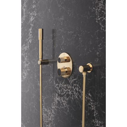 GROHE 27074GL0 - Zidni držač za tuš RAINSHOWER zlatni
