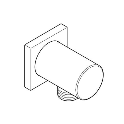 GROHE 27076000 - Zidno koljeno RAINSHOWER sjajni krom