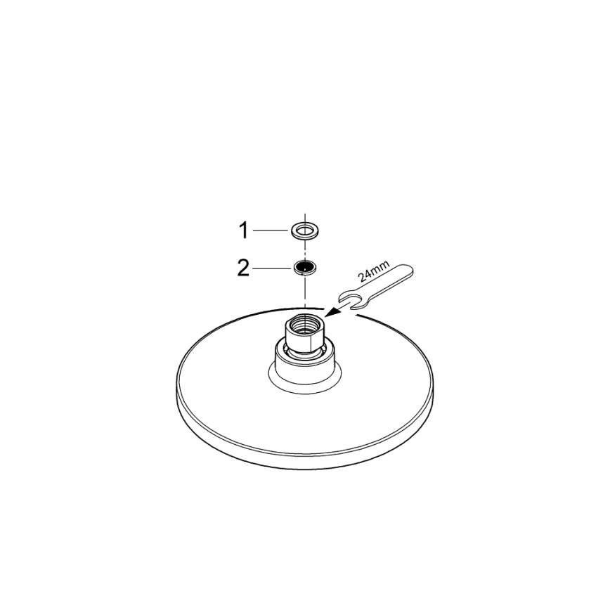 GROHE 27492000 - Glava tuša EUPHORIA COSMOPOLITAN O 180 mm sjajni krom
