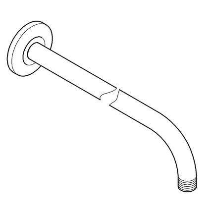 GROHE 27851000 - Nosač za tuš TEMPESTA 400 mm sjajni krom