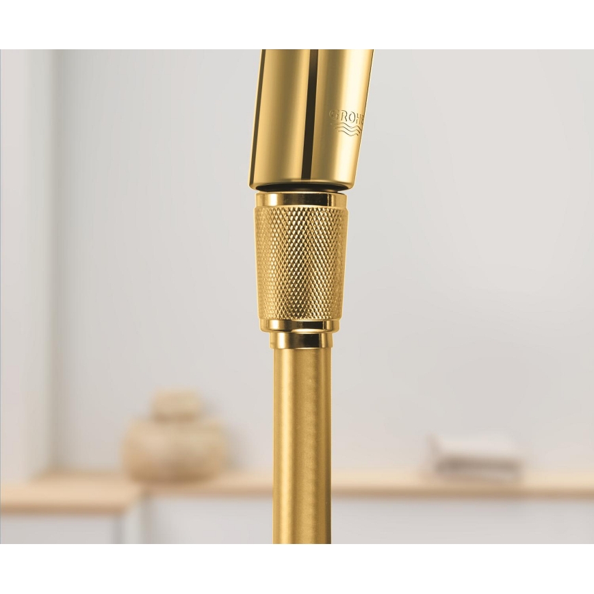 GROHE 28362GL1 - Tuš crijevo SILVERFLEX 1250 mm brušeno zlato