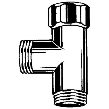 GROHE 28874000 - T-komad DN 15, sjajni krom