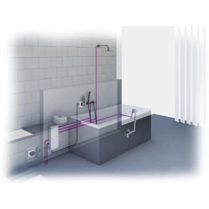 GROHE 28990000 - set za napunjavanje kade, odvod i preljev TALENTOFILL, krom