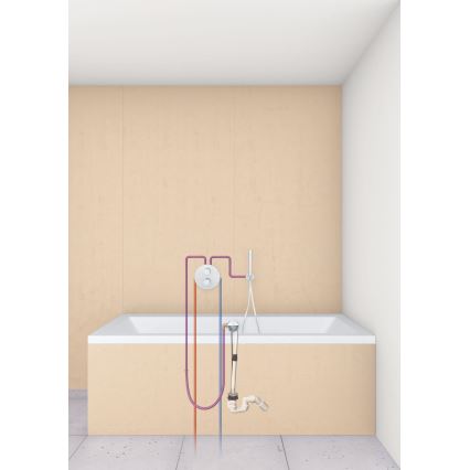 GROHE 28990000 - set za napunjavanje kade, odvod i preljev TALENTOFILL, krom