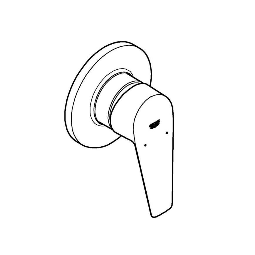 GROHE 29040001 - Miješalica za tuš BAUEDGE, sjajni krom