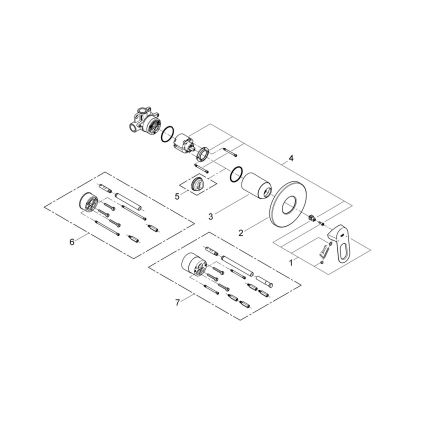 GROHE 29042000 - Tuš miješalica BAULOOP, sjajni krom