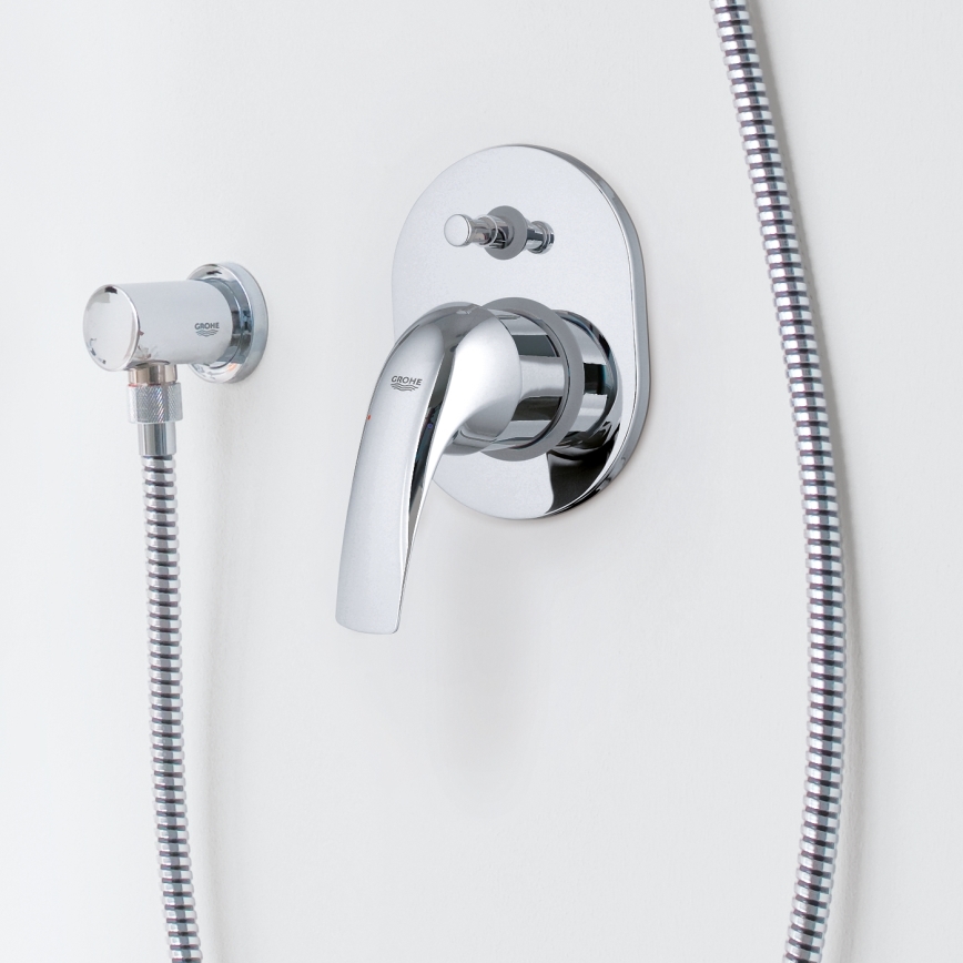GROHE 29043000 - Miješalica za kadu EUROCUBE, sjajni krom