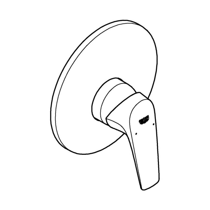 GROHE 29116000 - Tuš miješalica START FLOW u sjajnom kromu