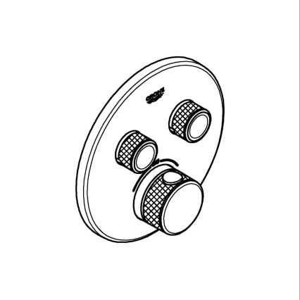 GROHE 29119AL0 - GROHTHERM SMARTCONTROL termostat, grafit