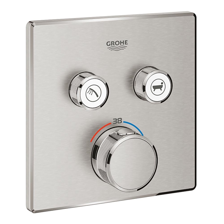 GROHE 29124DC0 - Termostat GROHTHERM SMARTCONTROL, nehrđajući čelik
