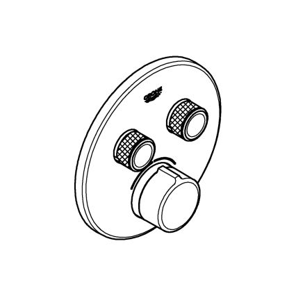 GROHE 29145000 - Poklopac podžbukne baterije SMARTCONTROL, sjajni krom