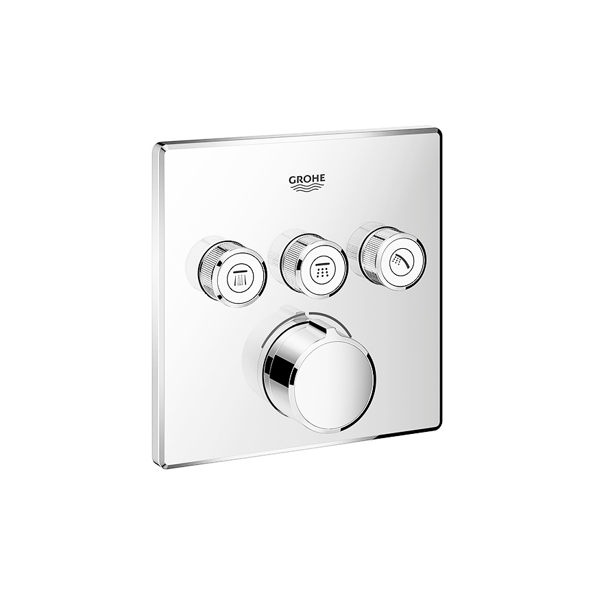 GROHE 29149000 - Poklopac za ugradbenu bateriju SMARTCONTROL 158 × 158 mm, krom