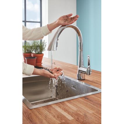GROHE 30219002 - Elektronička slavina za sudoper ZEDRA TOUCH sjajni krom