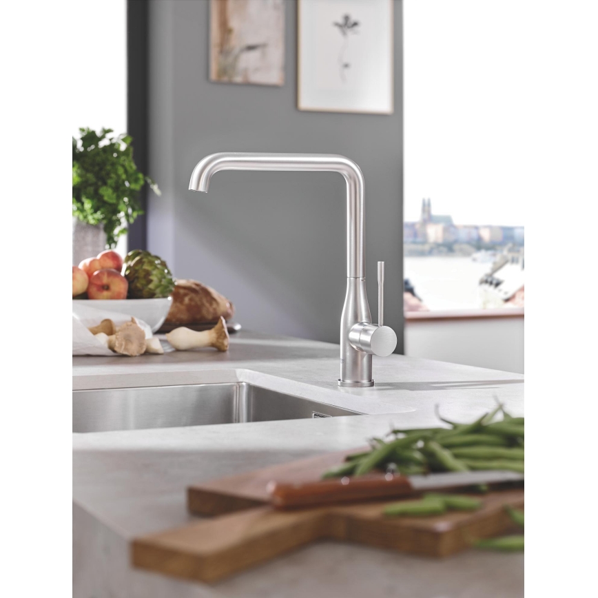 GROHE 30269DC0 - Kuhinjska slavina ESSENCE 300 mm, nehrđajući čelik