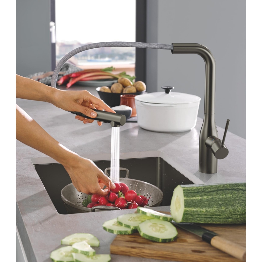 GROHE 30270AL0 - Kuhinjska miješalica ESSENCE grafit